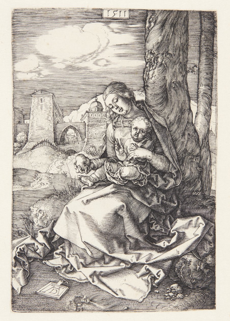 Madonna körtével alkotó: Albrecht Dürer