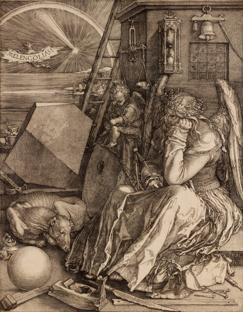 Melenkólia I alkotó: Albrecht Dürer