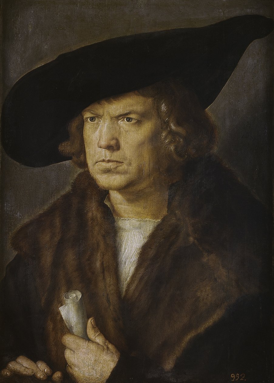 Egy Ismeretlen Férfi Portréja alkotó: Albrecht Dürer