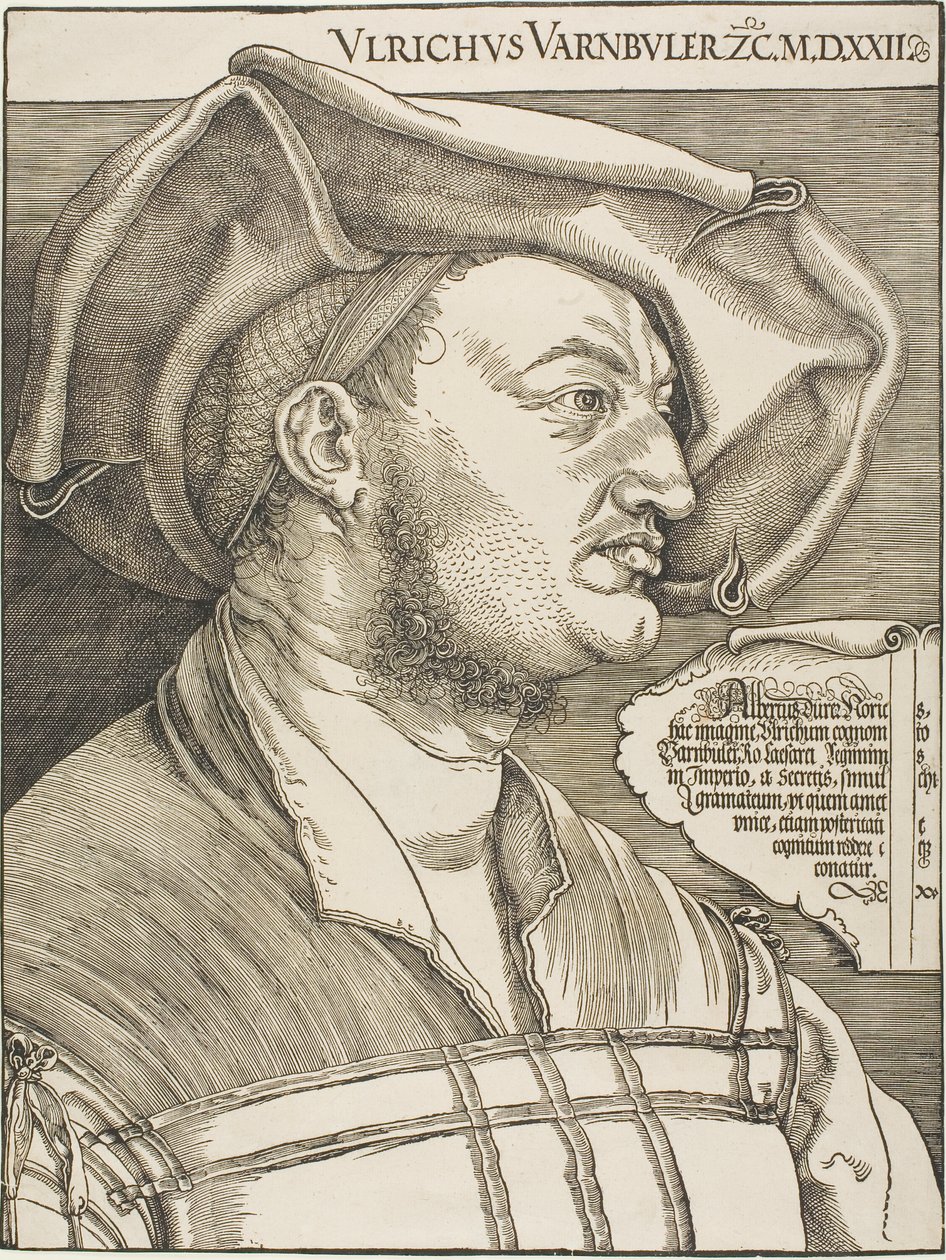 Ulrich Varnbüler portréja alkotó: Albrecht Dürer