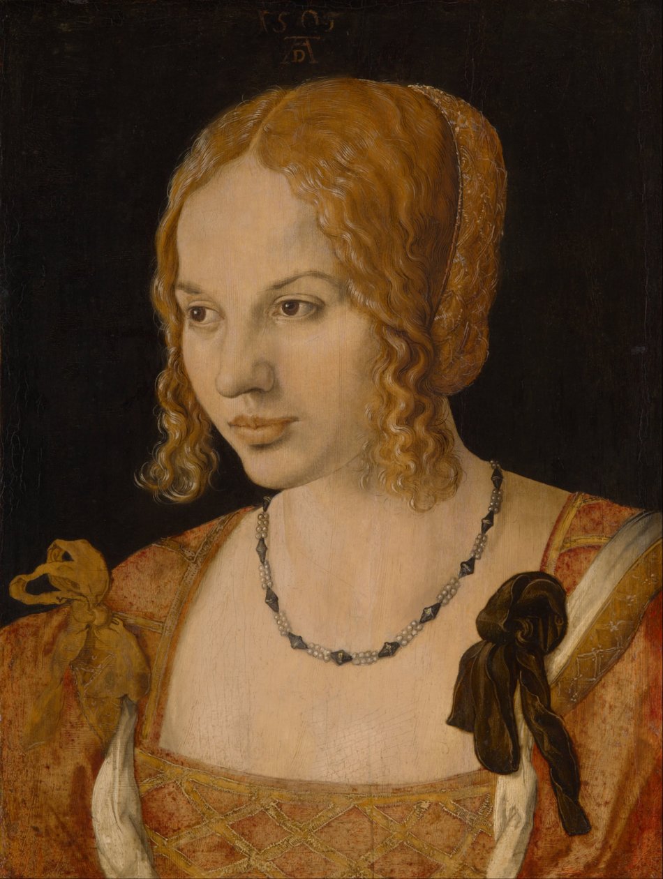 Egy fiatal velencei nő portréja alkotó: Albrecht Dürer