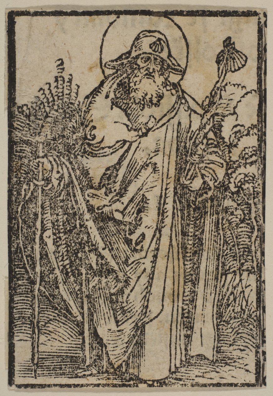 Saint James Major.n.d. alkotó: Albrecht Dürer