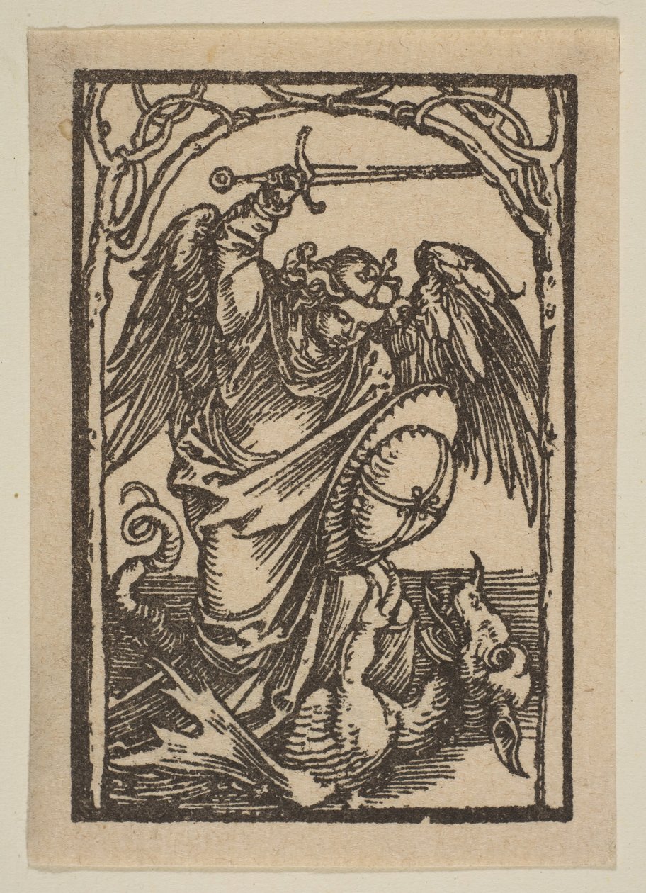 Szent Mihály.n.d. alkotó: Albrecht Dürer