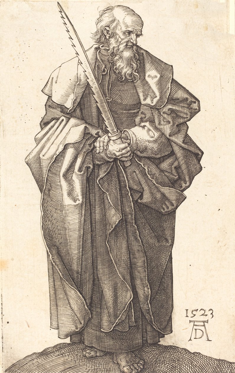 Szent Simon, 1523. alkotó: Albrecht Dürer