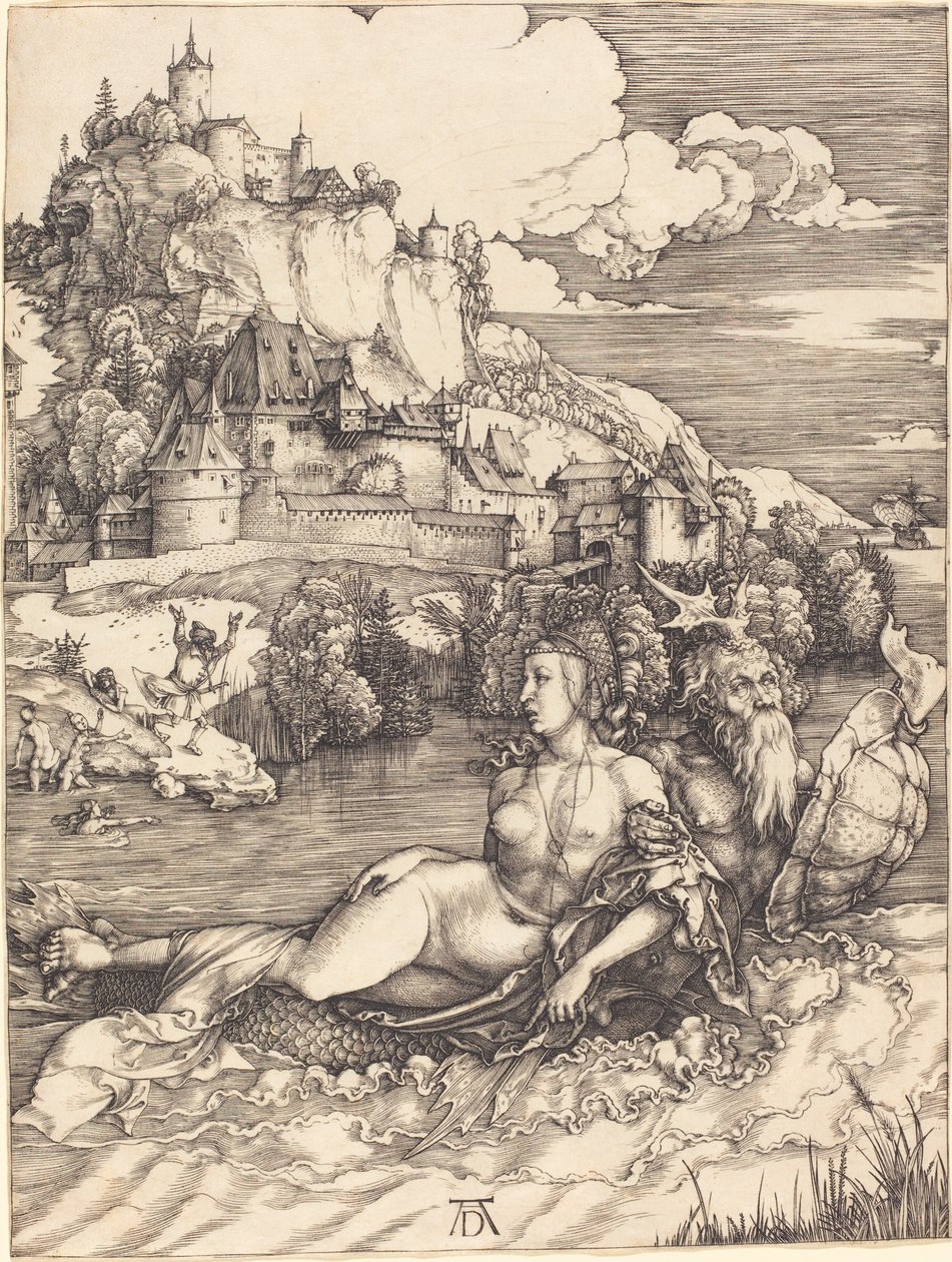 Sea Monster ("The Sea Wonder") alkotó: Albrecht Dürer