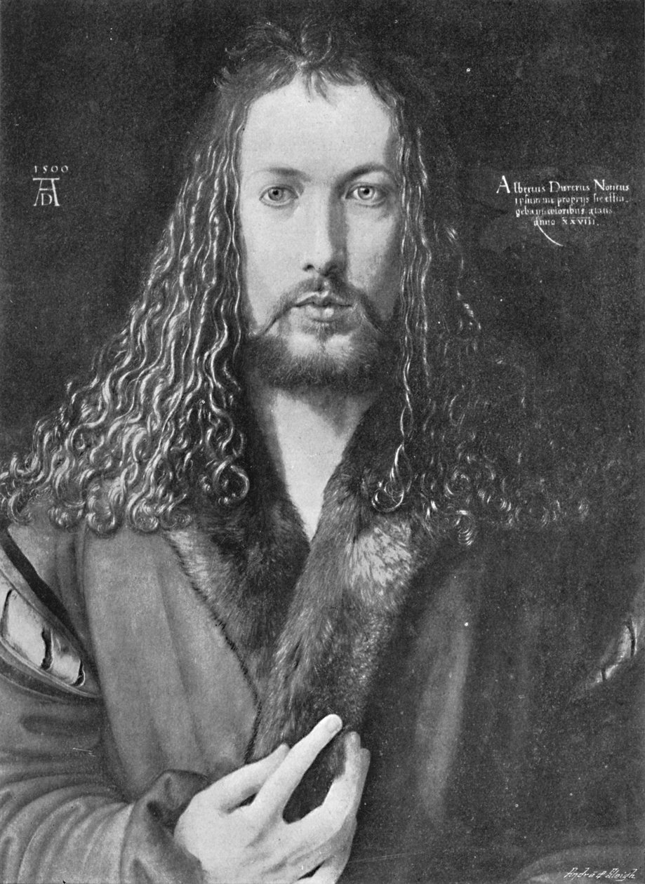 Önarckép, 1500, 1906 alkotó: Albrecht Dürer