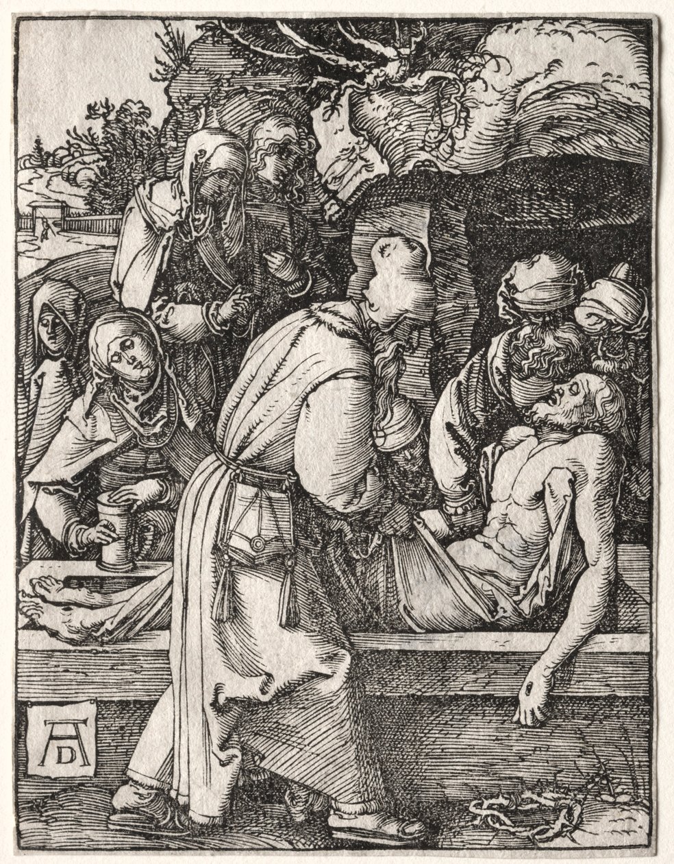 Kis szenvedély: A lerakódás. alkotó: Albrecht Dürer