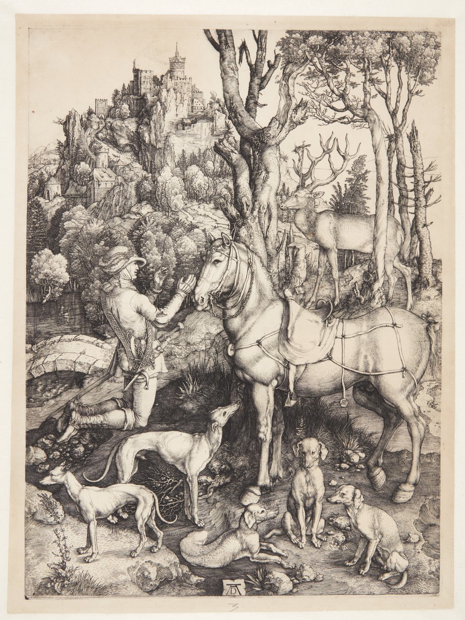St. Eustace alkotó: Albrecht Dürer