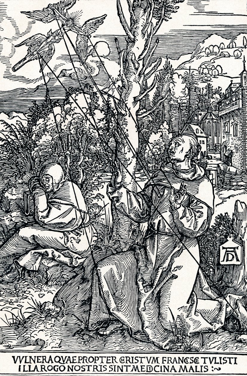 Szent Ferenc a stigmák átvétele, 1504 1906 alkotó: Albrecht Dürer