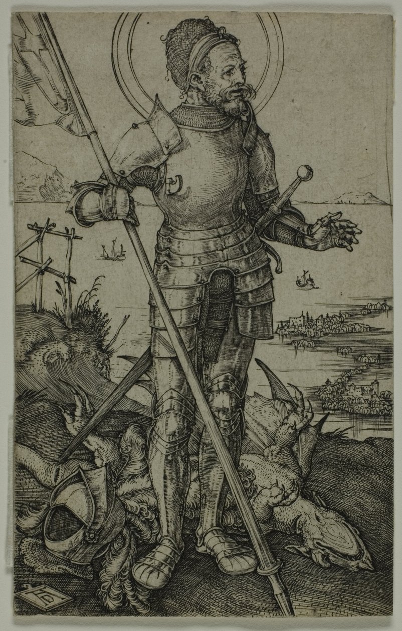 Gyalog Szent György alkotó: Albrecht Dürer