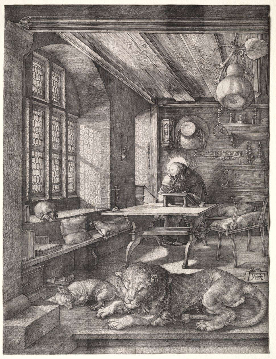 Szent Jeromos tanulmányában alkotó: Albrecht Dürer