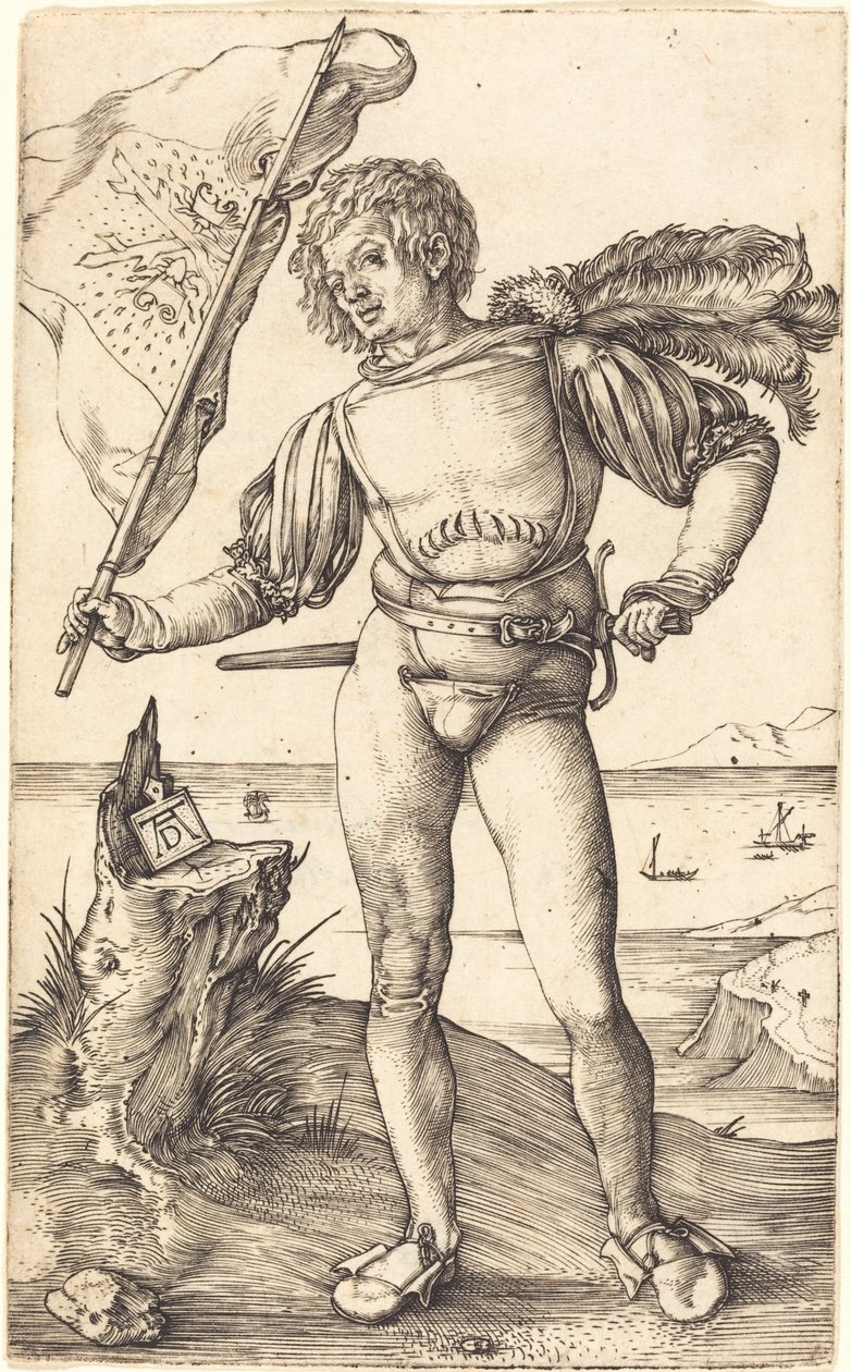 Szabványhordozó alkotó: Albrecht Dürer