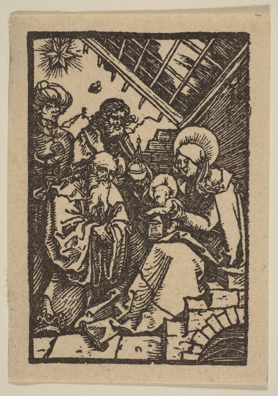 A Királyimádás.n.d. alkotó: Albrecht Dürer