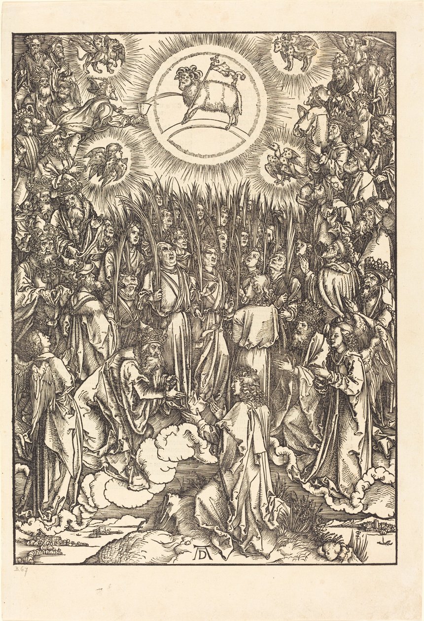 A Bárányimádás alkotó: Albrecht Dürer