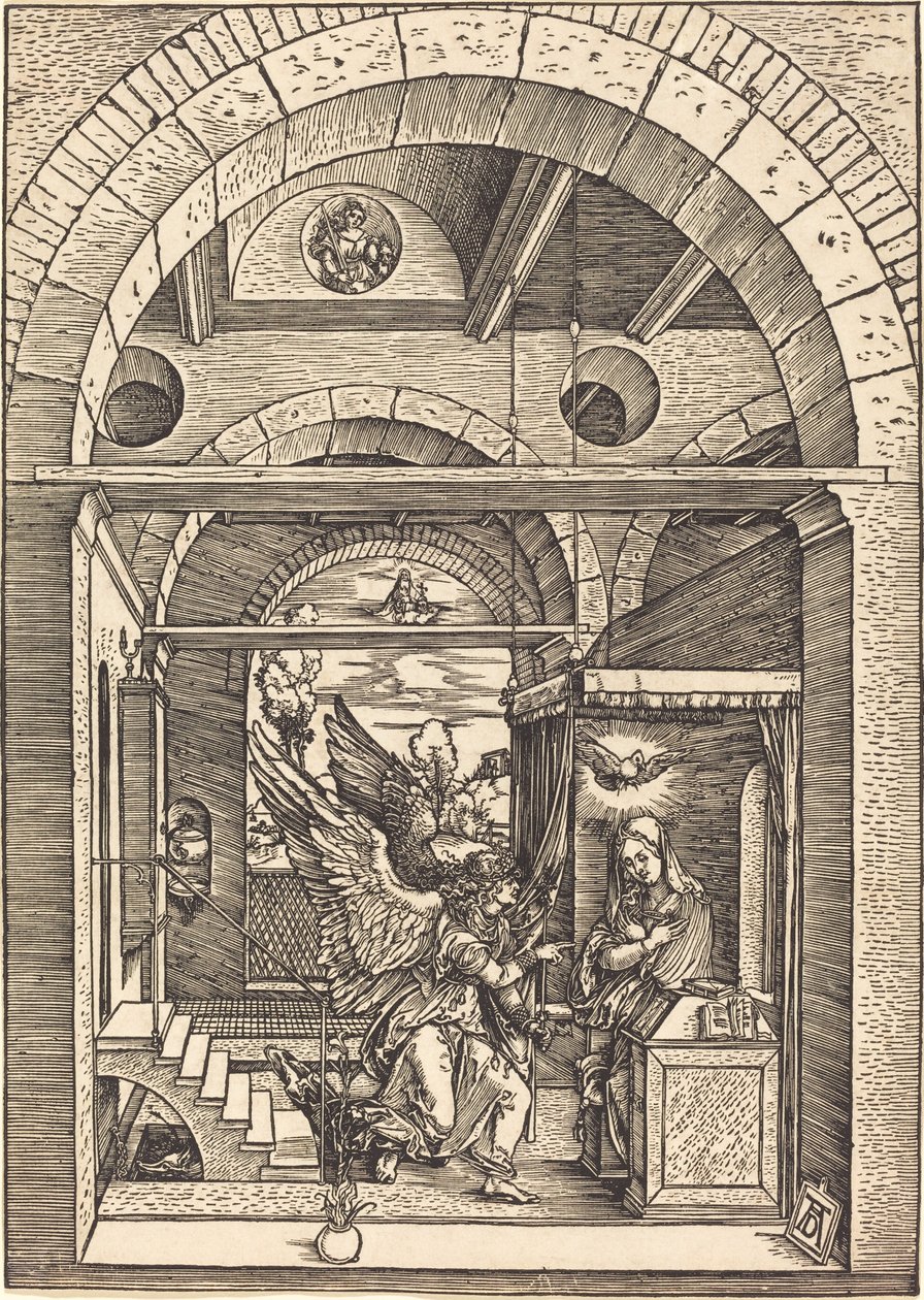 Az Angyali üdvözlet alkotó: Albrecht Dürer