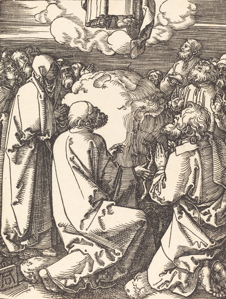 A Felemelkedés, valószínűleg c. 15091510. alkotó: Albrecht Dürer