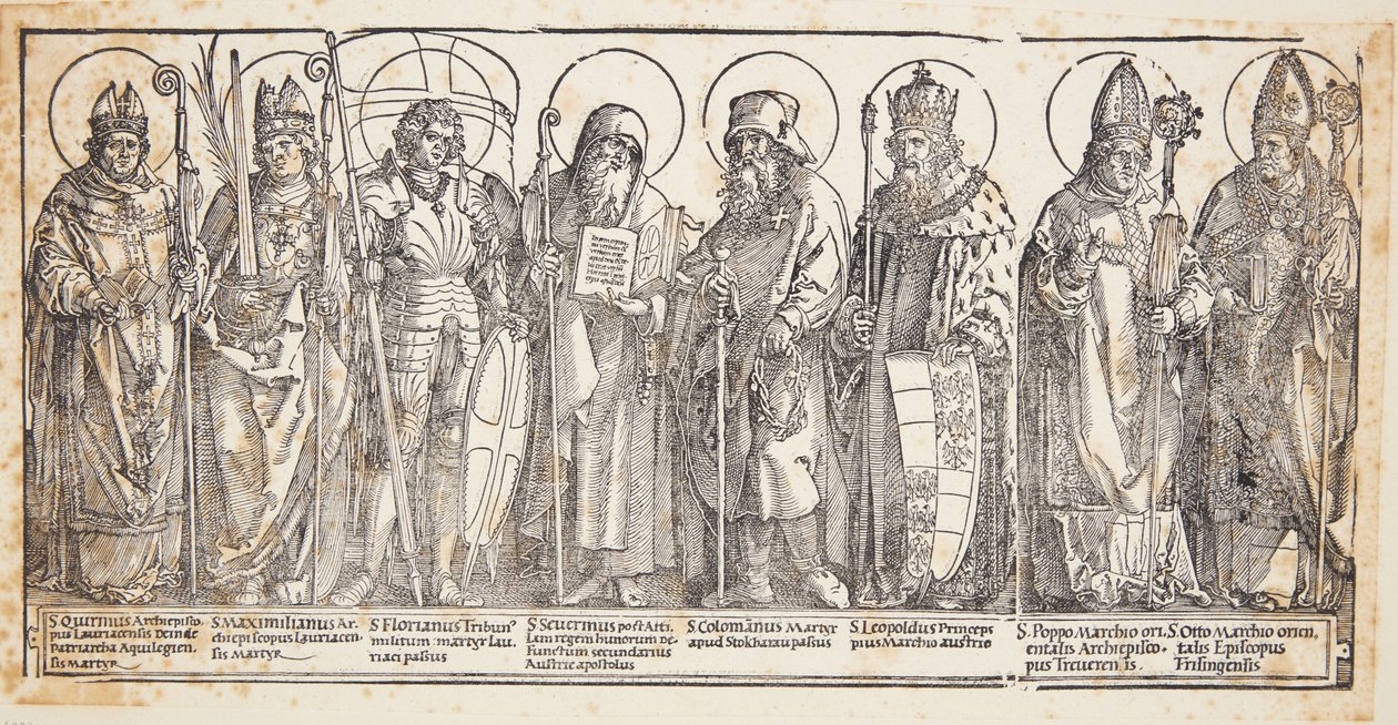 Az osztrák szentek alkotó: Albrecht Dürer