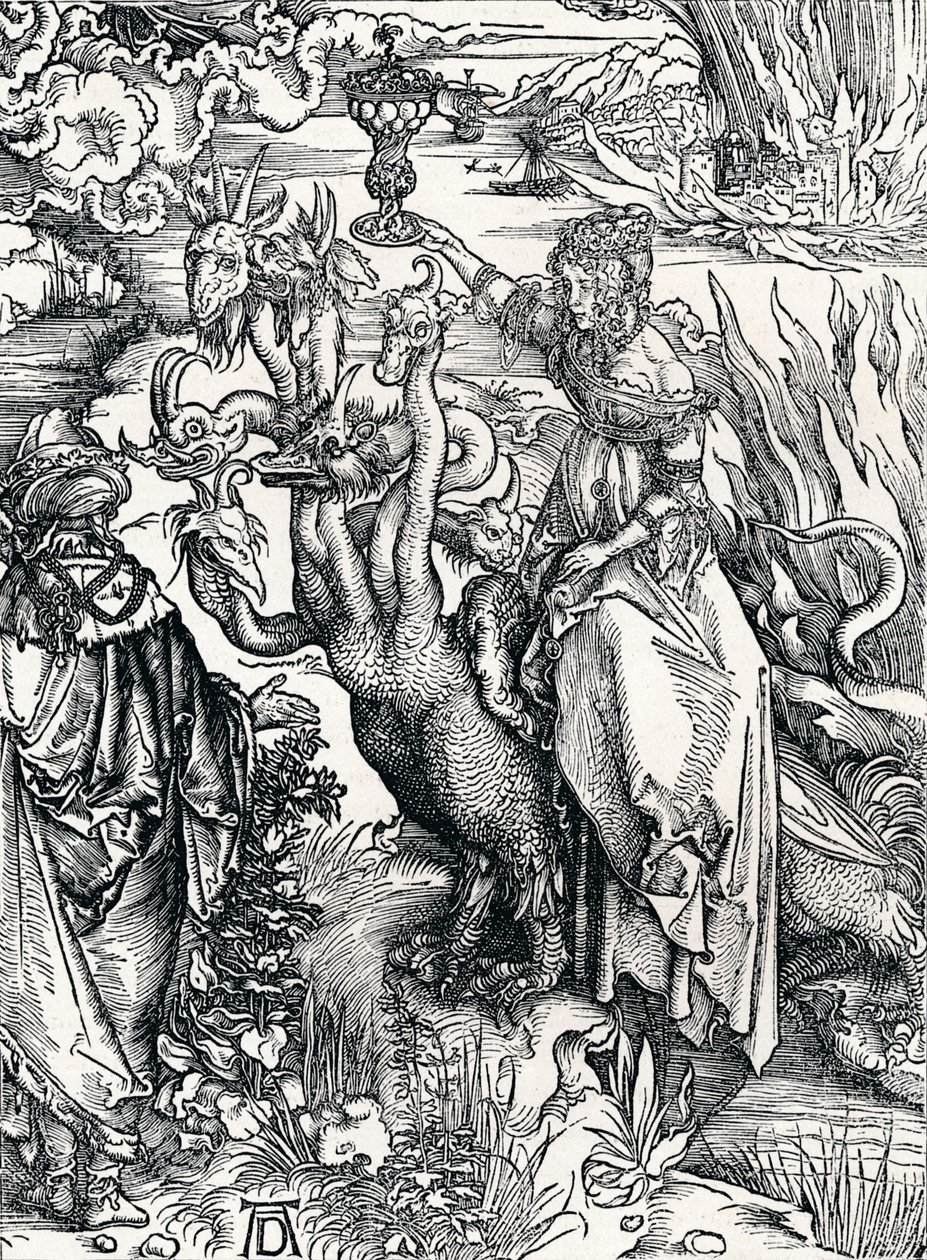 A babiloni kurva, 1498, 1906 alkotó: Albrecht Dürer