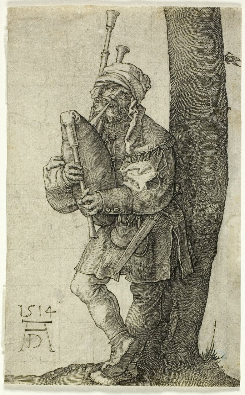 A Bag-Piper alkotó: Albrecht Dürer