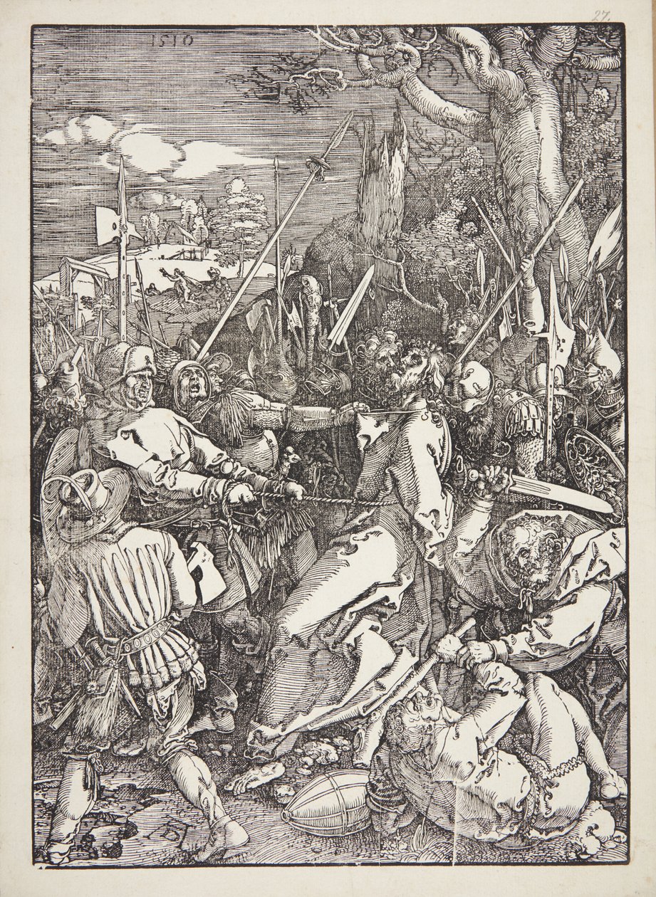 Krisztus árulása alkotó: Albrecht Dürer