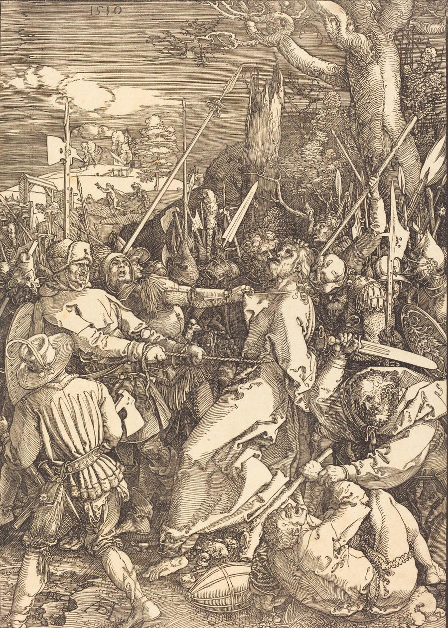 Krisztus árulása, 1510. alkotó: Albrecht Dürer