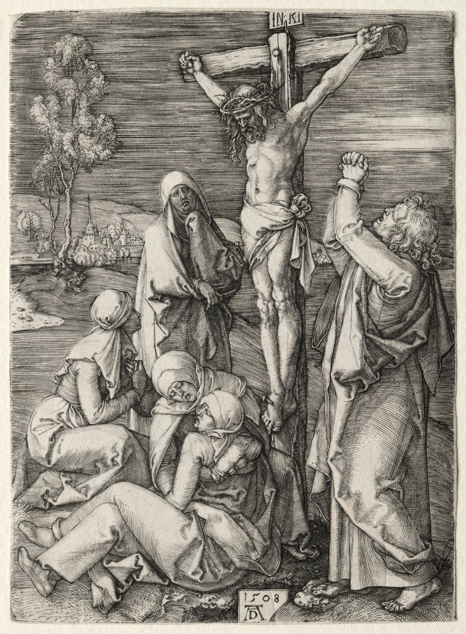 A keresztre feszítés alkotó: Albrecht Dürer
