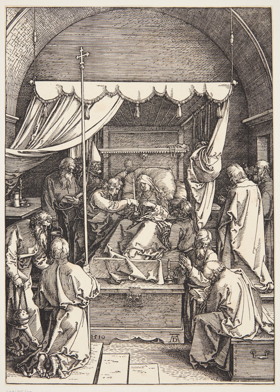 A Szűz halála alkotó: Albrecht Dürer