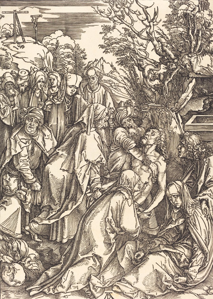 A lerakódás, c. 1497. alkotó: Albrecht Dürer