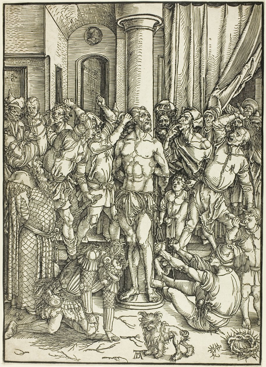 A zászlózás, A nagy szenvedélyből alkotó: Albrecht Dürer