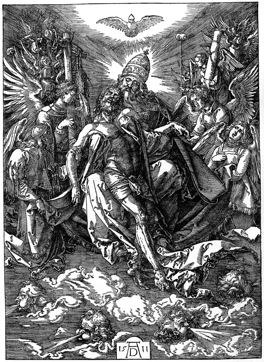 A Szentháromság, 1511, 1936 alkotó: Albrecht Dürer