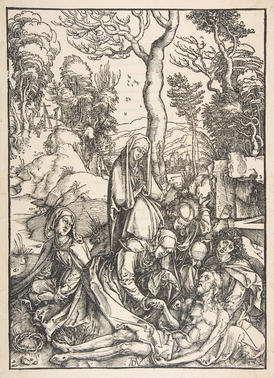 The Lamentation, A nagy szenvedélyből.n.d. alkotó: Albrecht Dürer