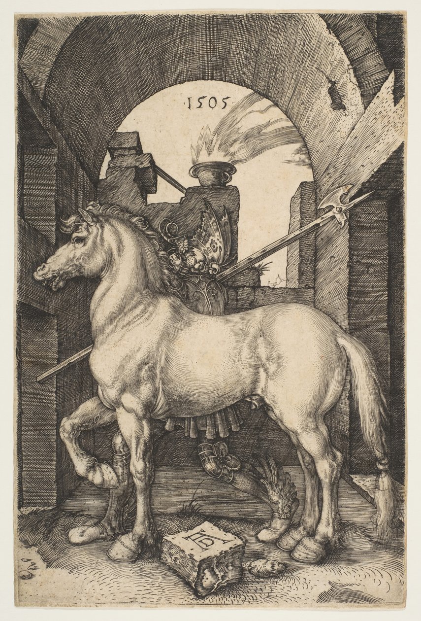 A kis ló, 1505. alkotó: Albrecht Dürer