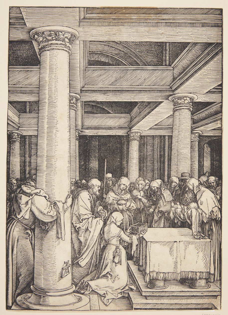 Bemutató a templomban alkotó: Albrecht Dürer