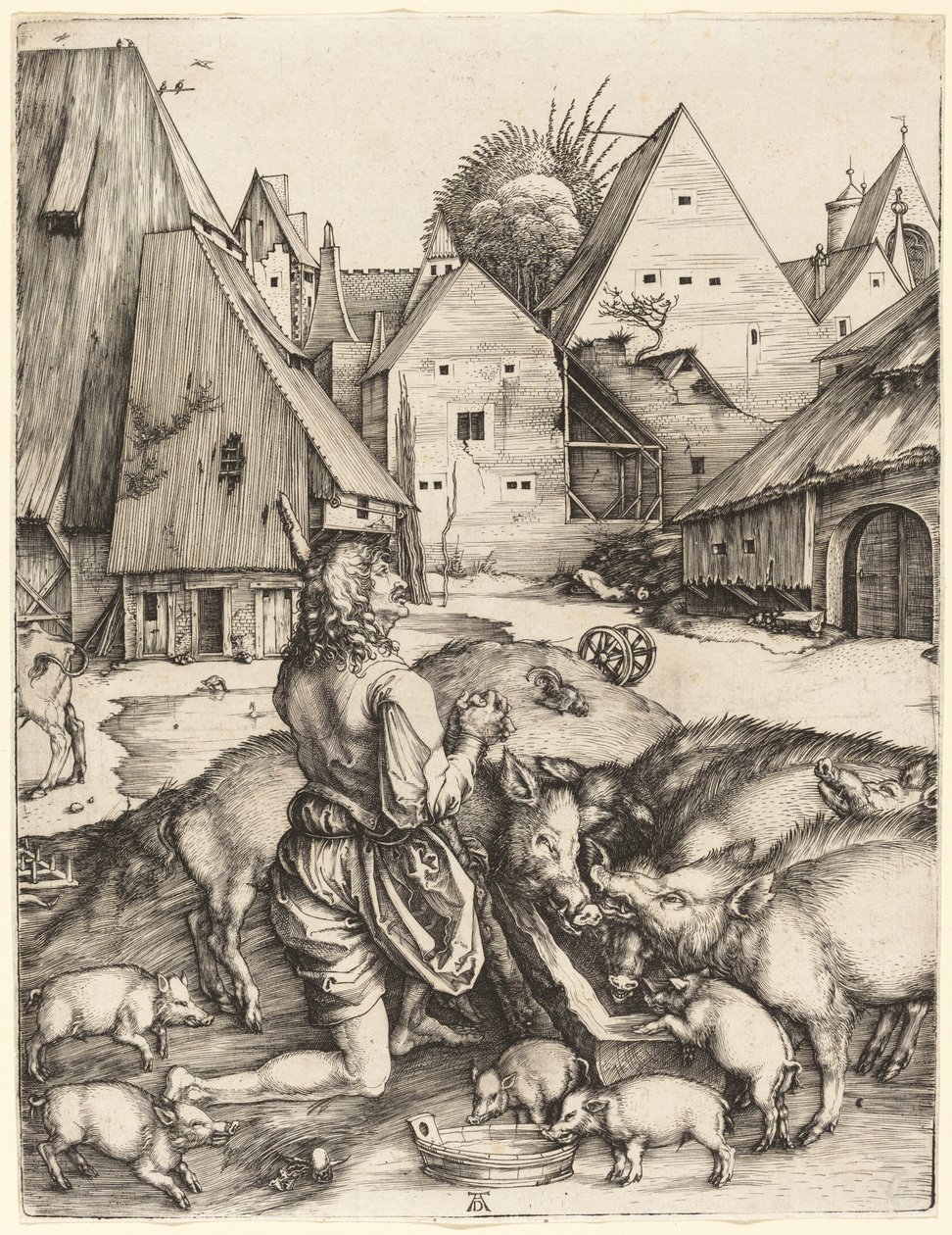 A tékozló fiú alkotó: Albrecht Dürer