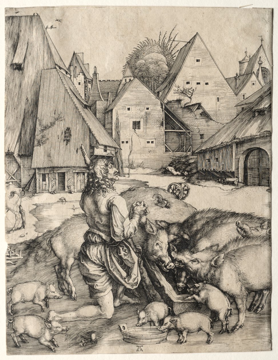 A tékozló fiú alkotó: Albrecht Dürer