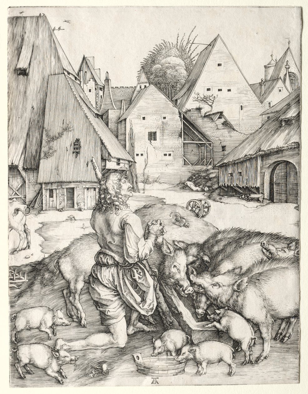 A tékozló fiú alkotó: Albrecht Dürer