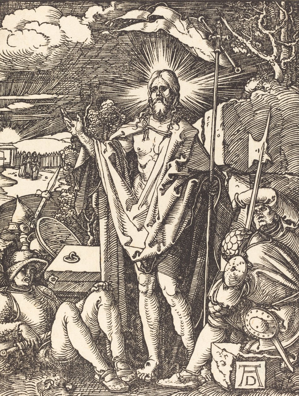 A feltámadás, valószínűleg c. 15091510. alkotó: Albrecht Dürer