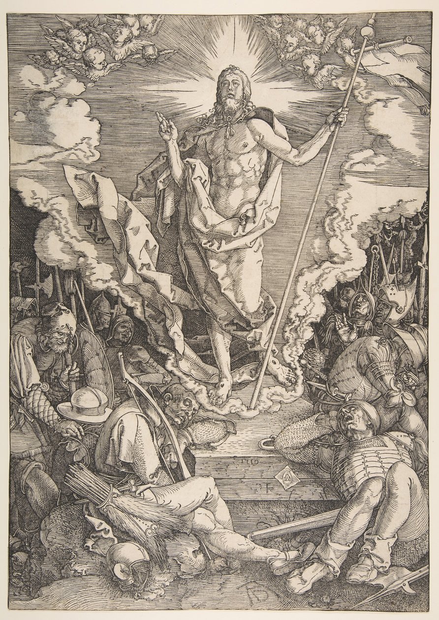 A feltámadás.n.d. alkotó: Albrecht Dürer