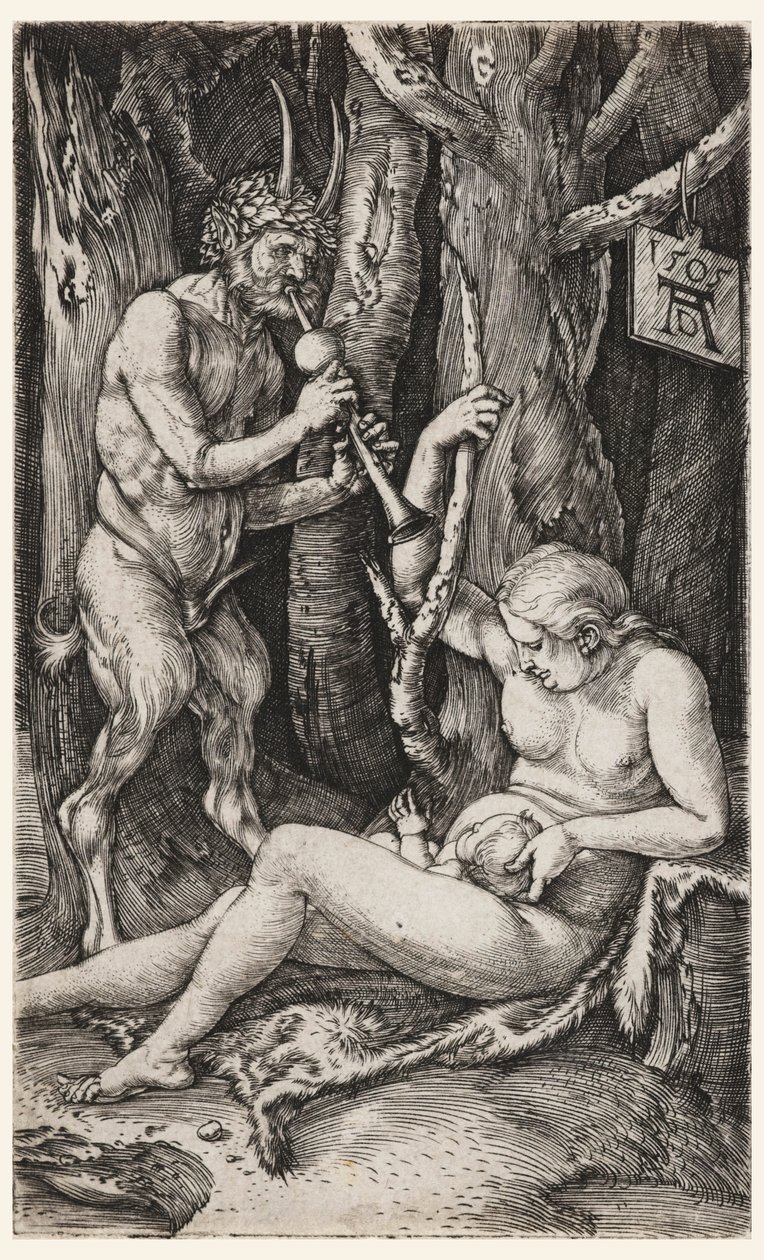 A Satyr család alkotó: Albrecht Dürer
