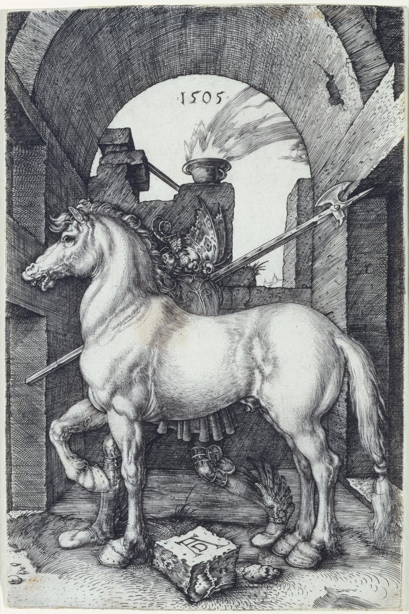 A kis ló, 1505 alkotó: Albrecht Dürer