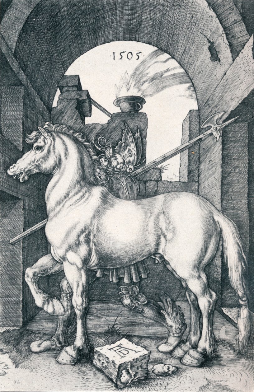 A kis ló, 1505 1906 alkotó: Albrecht Dürer
