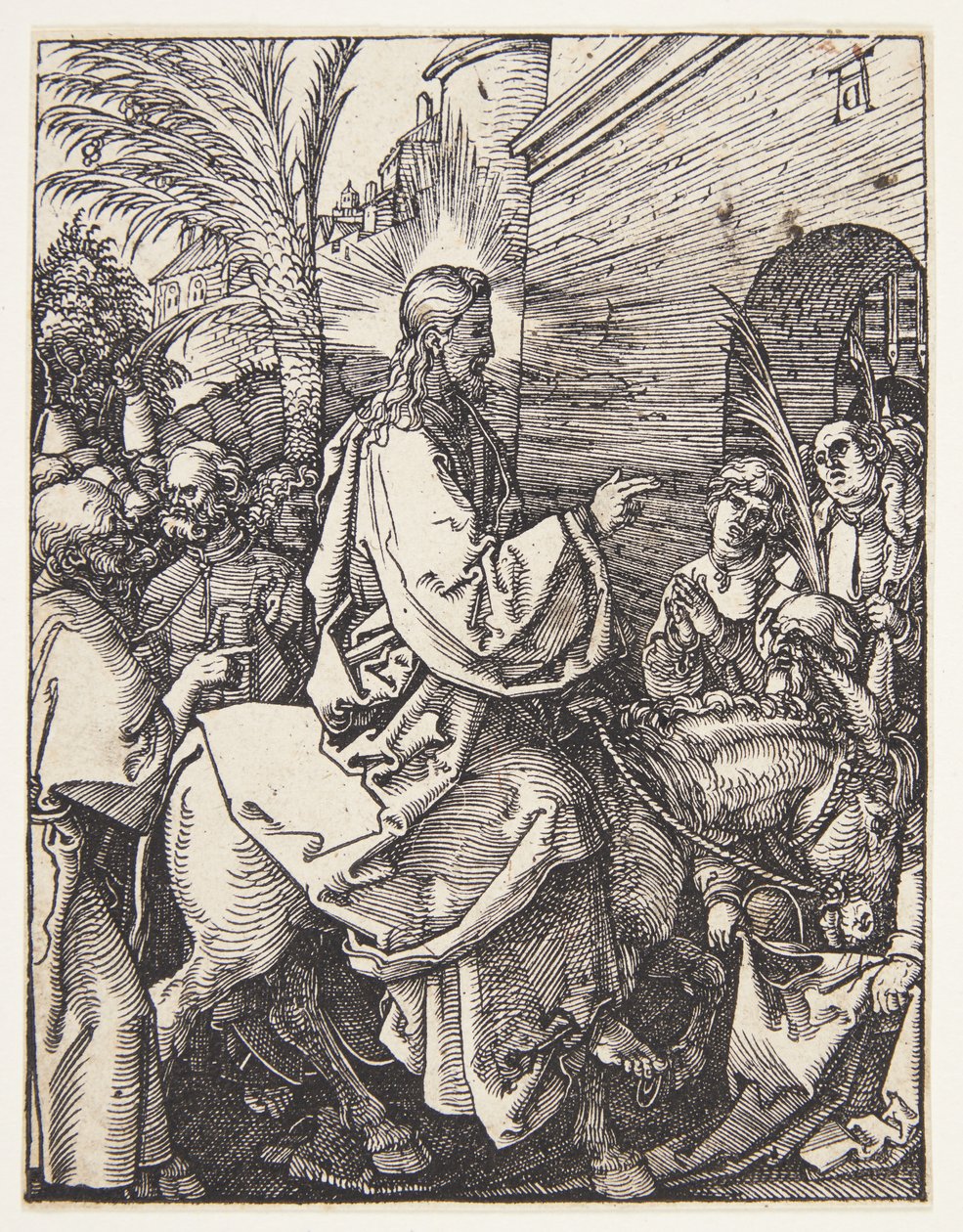 Belépés Jeruzsálembe alkotó: Albrecht Dürer