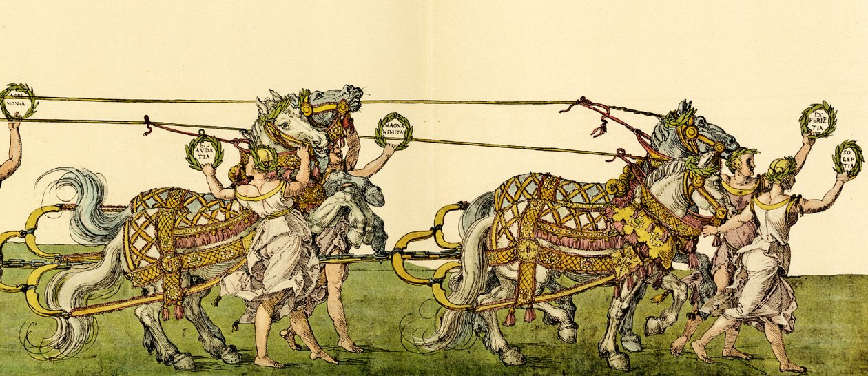 A diadalszekér alkotó: Albrecht Dürer
