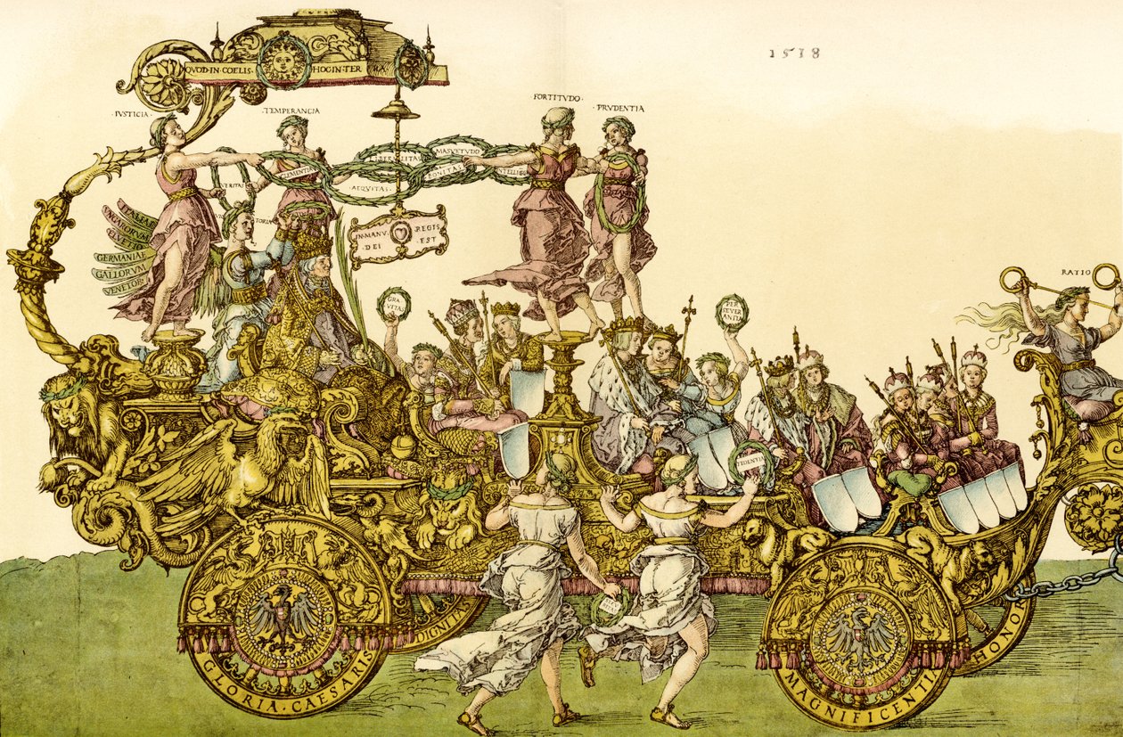 A diadalszekér alkotó: Albrecht Dürer