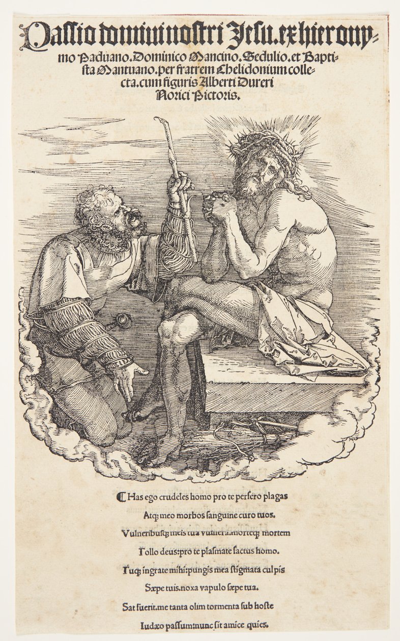 Címlap: Krisztus kigúnyolása alkotó: Albrecht Dürer