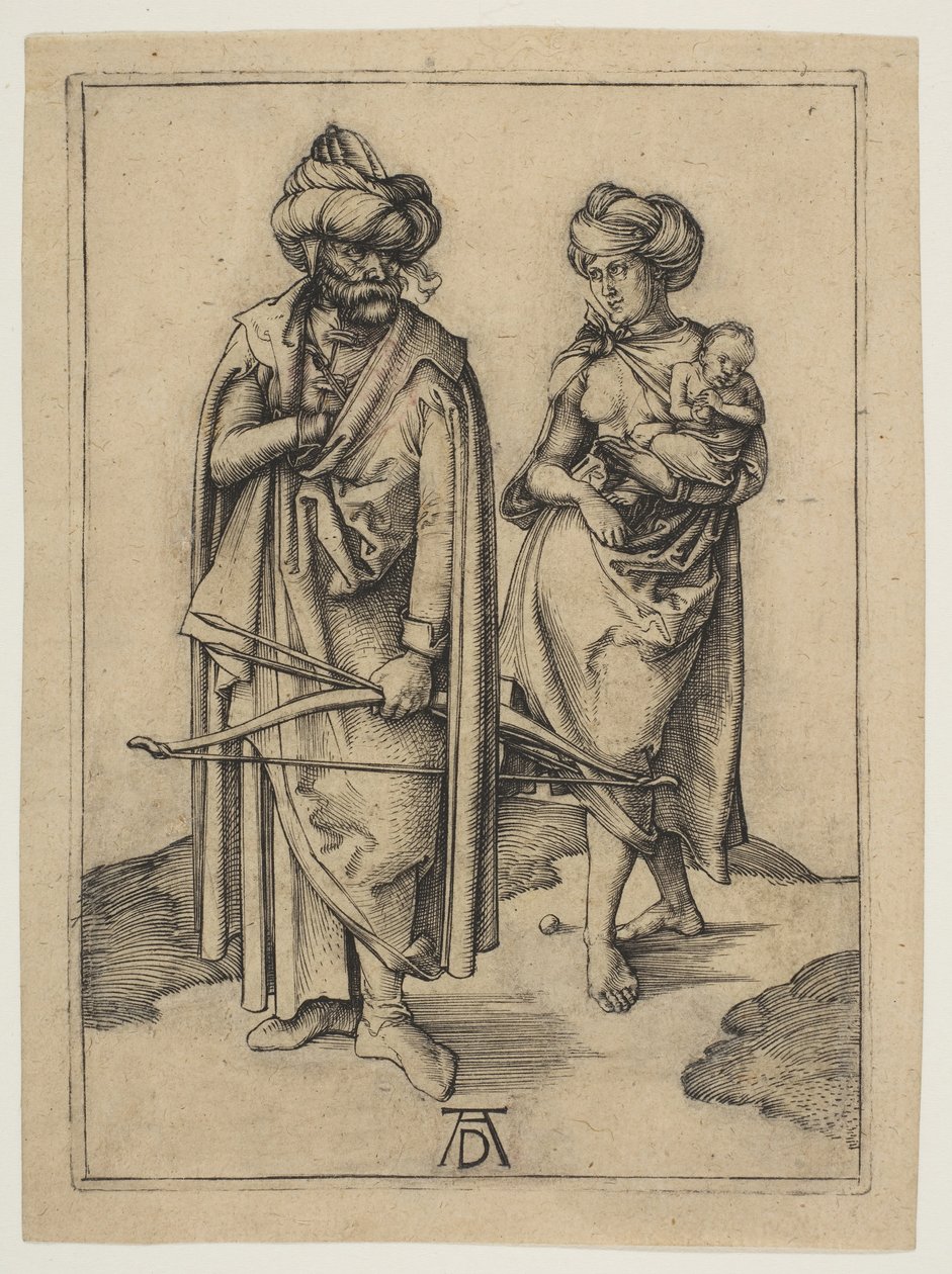 Török család, kb. 1496. alkotó: Albrecht Dürer