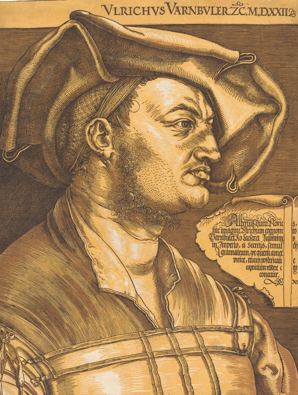Ulrich Varnbüler, 1522 megjelent c. 1620. alkotó: Albrecht Dürer