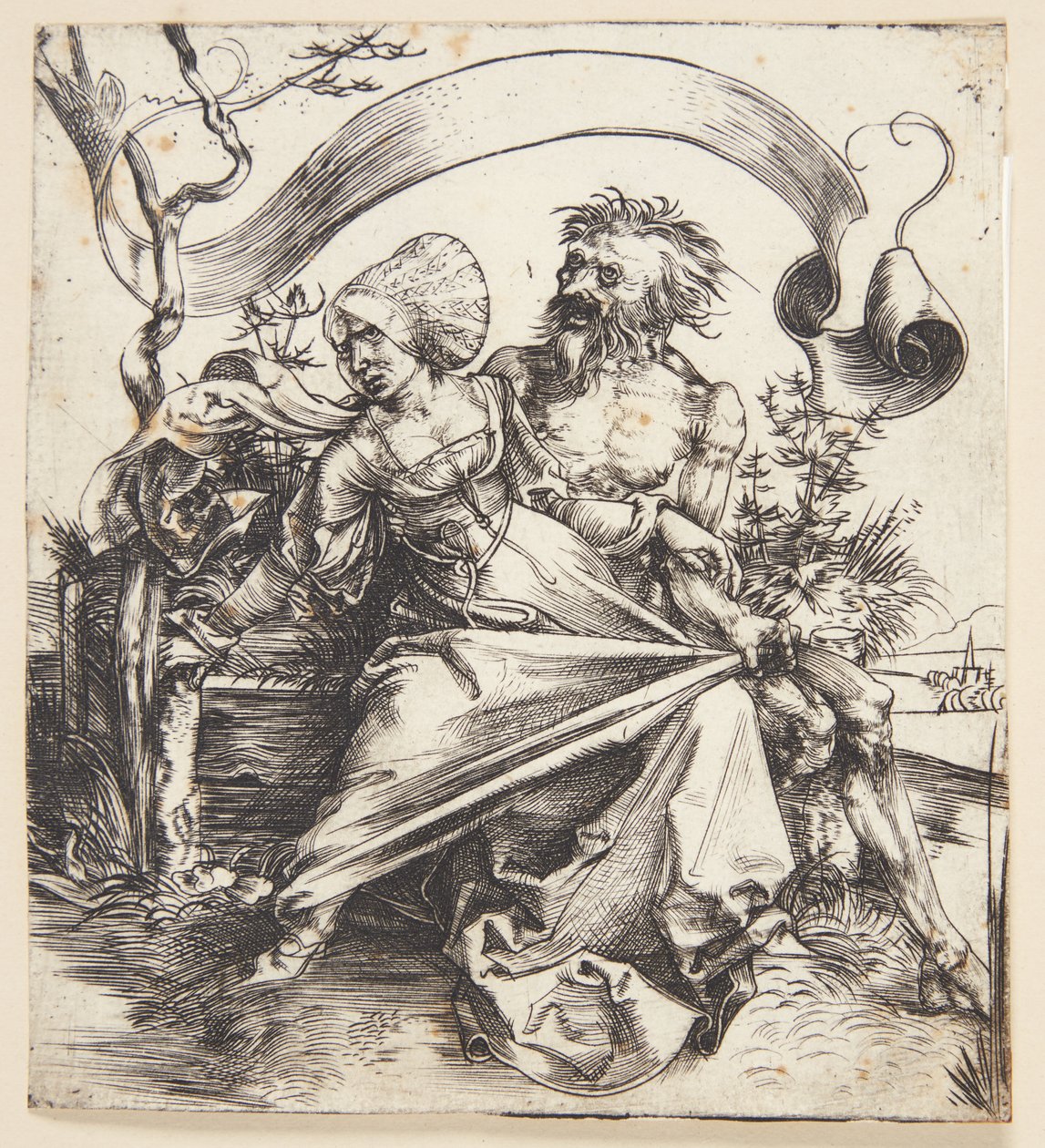 Fiatal nőt megtámadt a halál alkotó: Albrecht Dürer