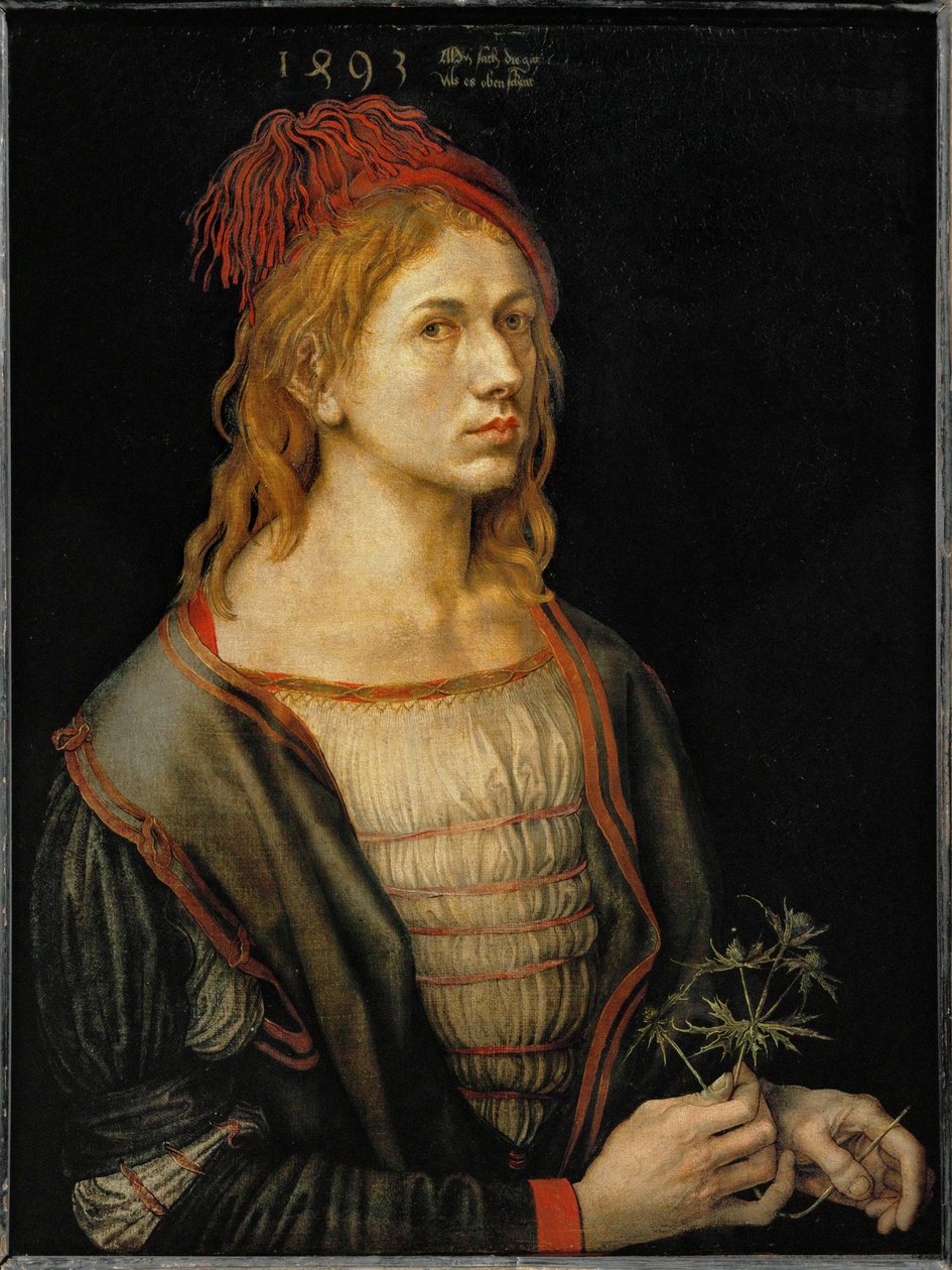 Albrecht Duerer, önarckép ... alkotó: Albrecht Dürer or Duerer
