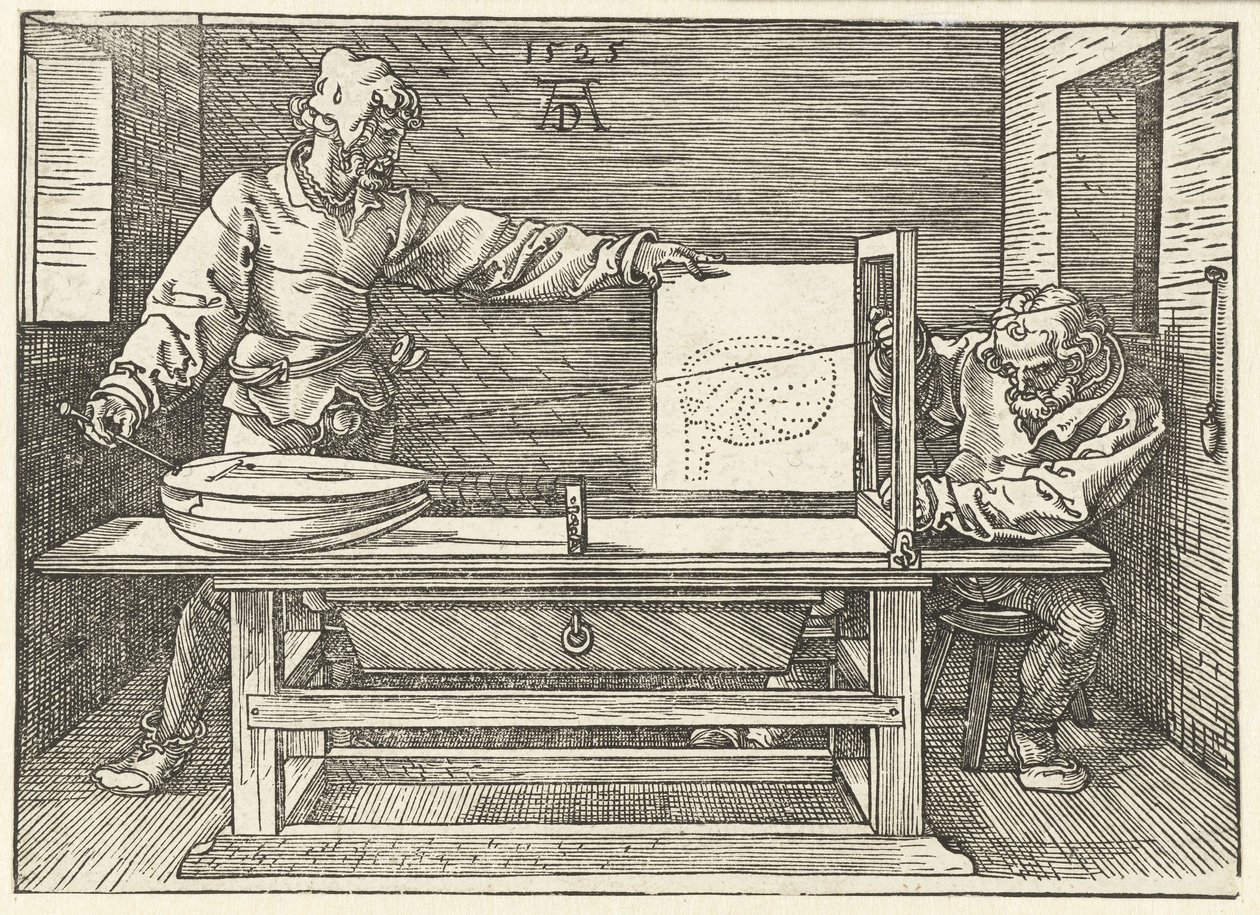 Lantot rajzoló művész alkotó: Albrecht Dürer or Duerer